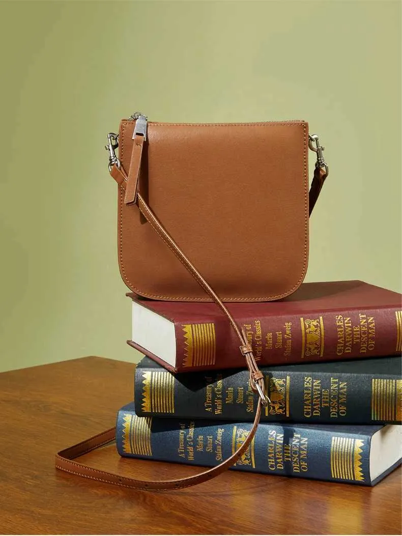 Genți mici de umăr crossbody din piele naturală Toptrends cu 3 straturi pentru femei 2025, poșete de designer Celhone pătrate_voghion.com