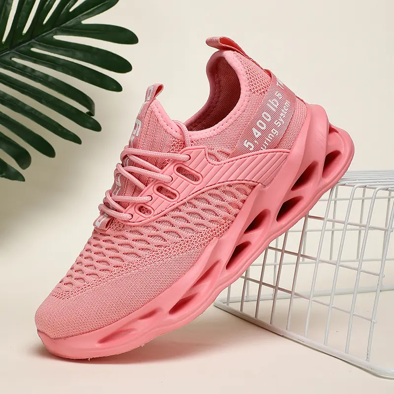 Chaussures de running homme baskets décontractées blanches_voghion.com