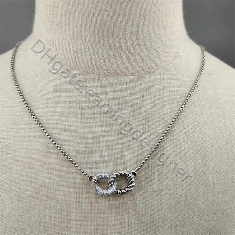 Collane 50cm Gioielli Argento Streamlined Designer Cz Uomo Collana Pendente Etichetta Donna Placcato Oro Cavo Combinazione Scatola_voghion.com