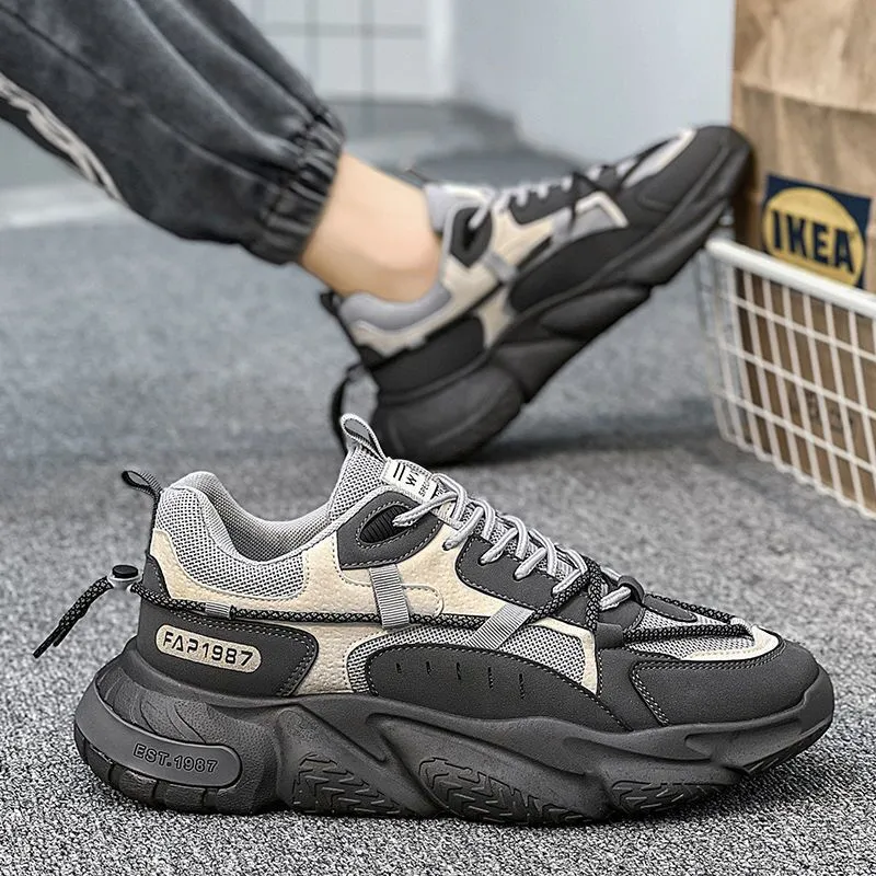 Atmungsaktive Mesh-Sportschuhe für den Sommer, neue trendige und vielseitige Freizeit-Laufschuhe für Herren mit erhöhter Innenhöhe, Lhshoe_voghion.com