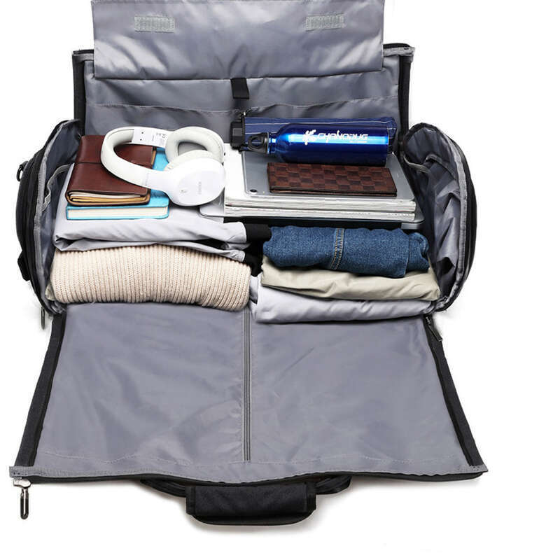 2025 Men's Large Capacity Organizer With Shoe Compartment Gym Bag_voghion.com