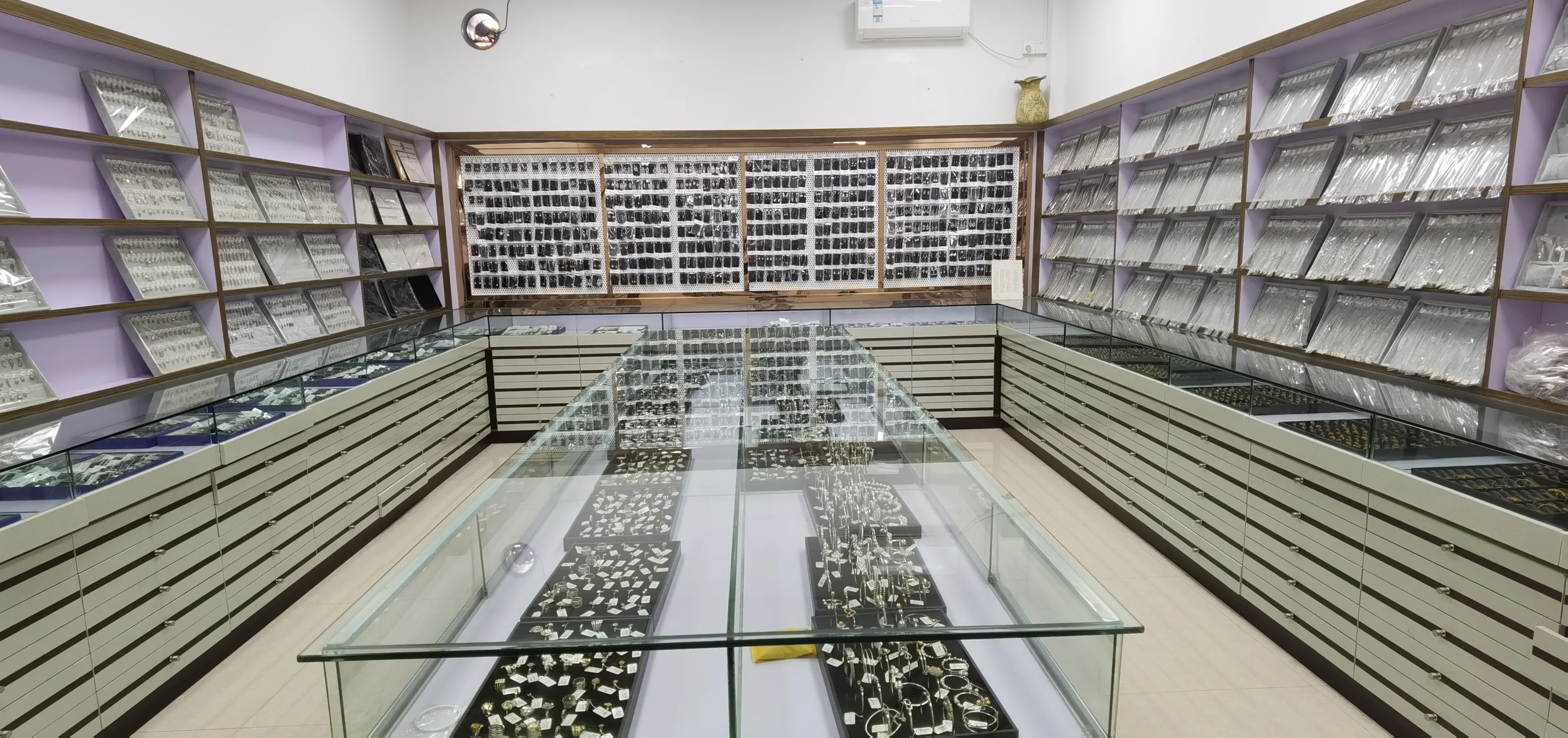 Neregulāras krelles ķēde Sieviešu rotaslietas Eleganta Sterling Sier Pearl Charm Kaklarota_voghion.com