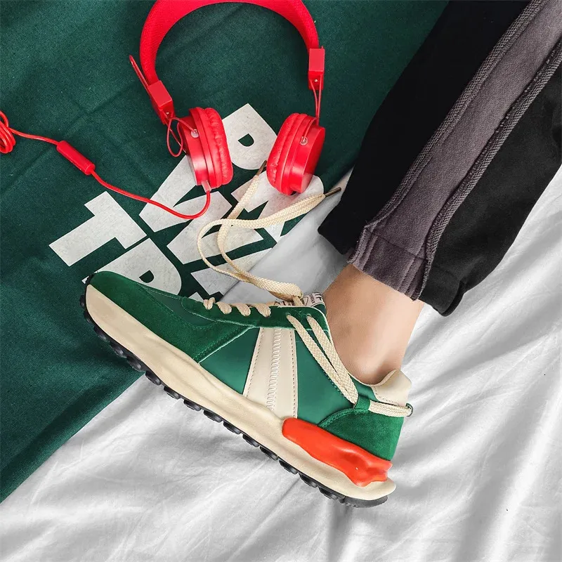 Men's Casual Sneakers Comfortable Breathable Canvas Running Shoes_voghion.com