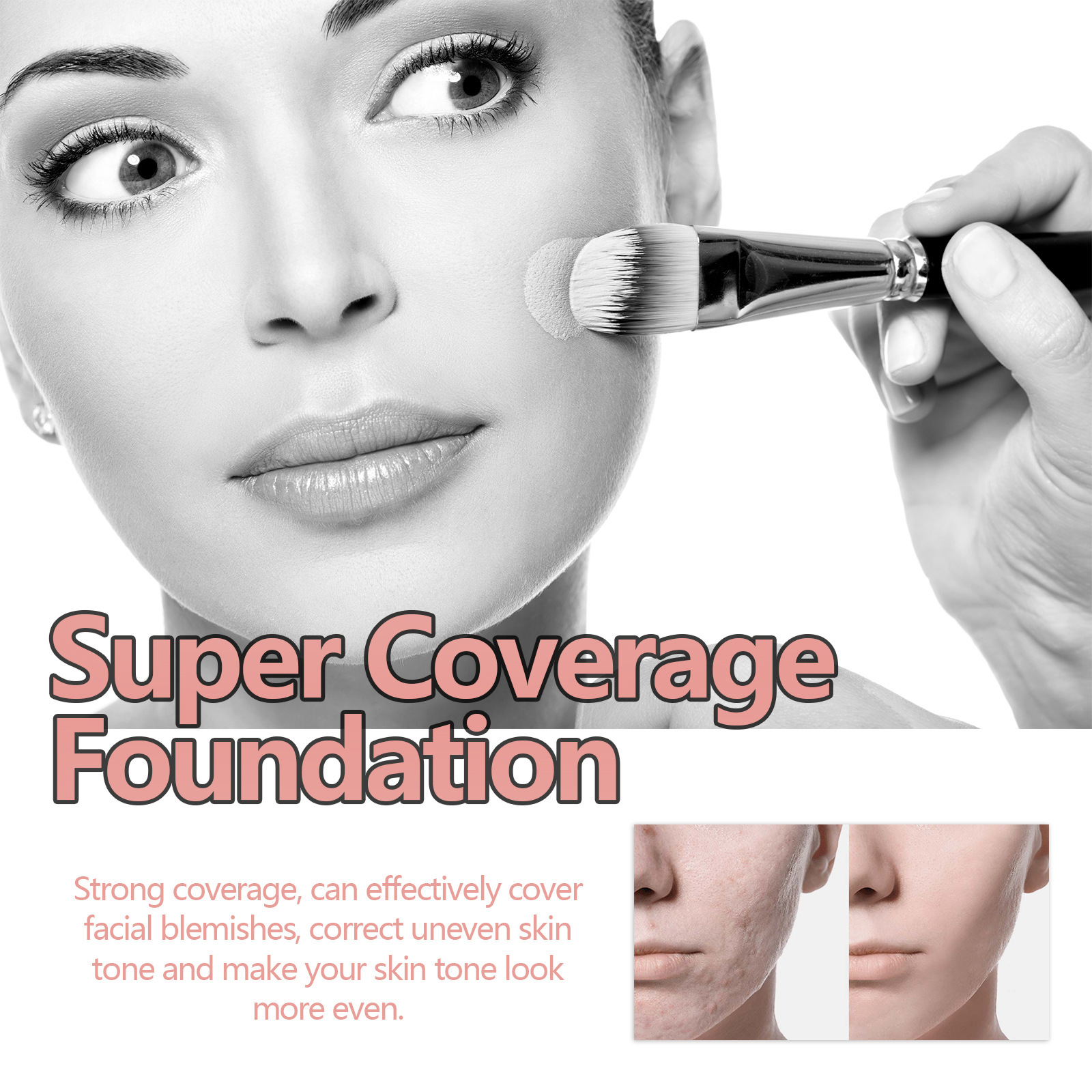 Il correttore liquido EELHOE è waterproof, naturale, leggero, delicato, non toglie il trucco. Anche il tono della pelle, trasparente,_voghion.com