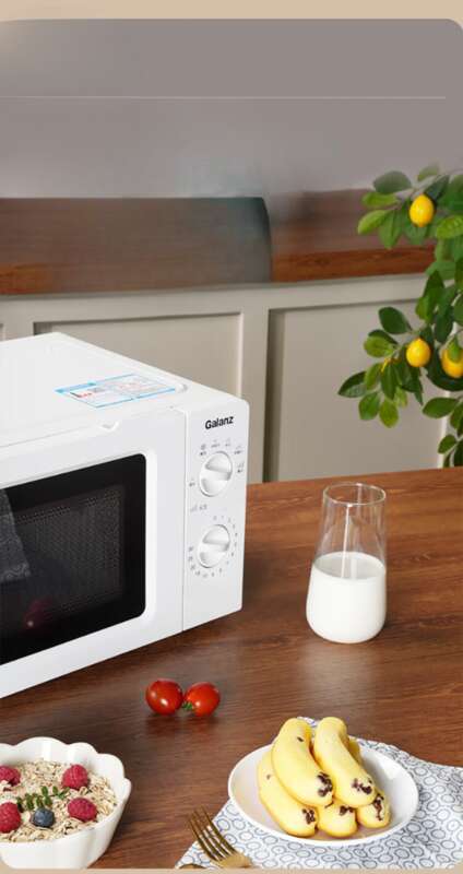 Gree 17L Rotary Home Multifunktionel Mini Mikrobølgeovn med Varm Ris og Grøntsager (W0)_voghion.com