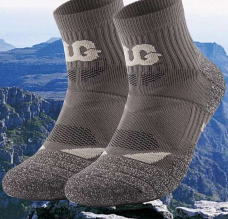 【 10000 avaliações positivas 】 Aglad Professional Outdoor Mountaineering Toalha Bottom Marathon Running Short Tube Masculino E_voghion.com