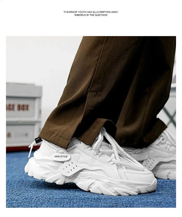 Uomo Running Old Dady Shock Absorption Light Jogging Sneakers per Uomo Outdoor Casual Walking Sport Tennis Scarpe 240809_voghion.com