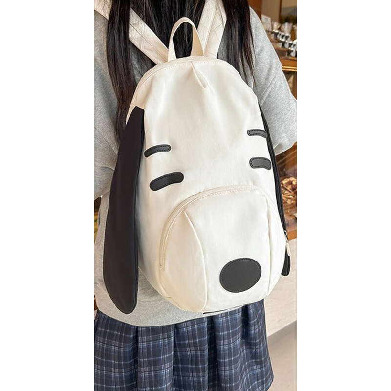 Sac à dos pour collégiennes, motif chiot mignon, 2025, décontracté, avec des centaines de sacs de voyage et des sacs à dos pour les trajets quotidiens_voghion.com