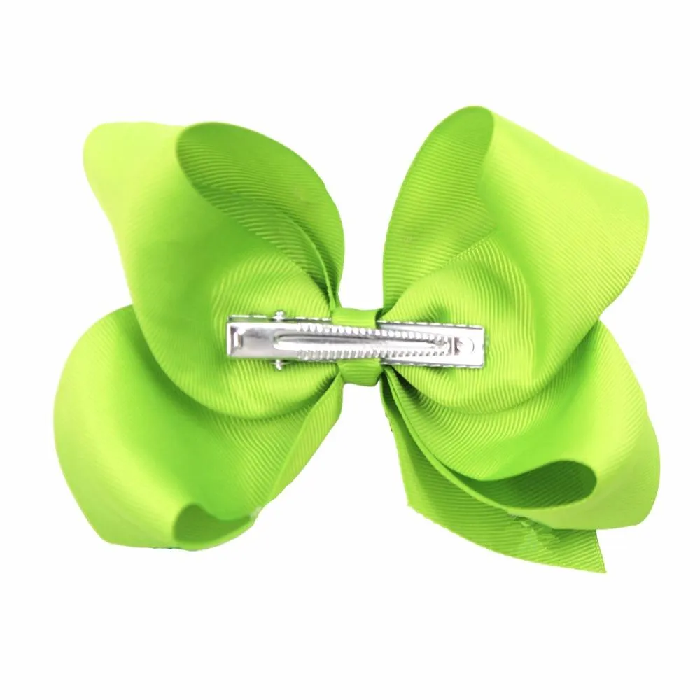 30 pz 6 pollici grande grosgrain ragazze 6 "archi coccodrillo clip per adolescenti bambini bambini accessori per capelli_voghion.com