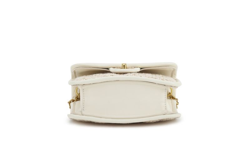 Stil High-End-Textur Nischendesign Schloss Wolldiamantkette kleine quadratische Tasche Schulter Crossbody Handtasche_voghion.com