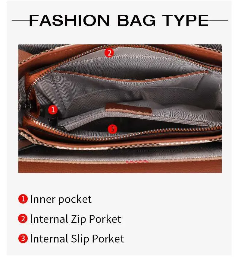 Crossbody Shoulder Handbag In Plaid Canvas And Cowhide Leather_voghion.com