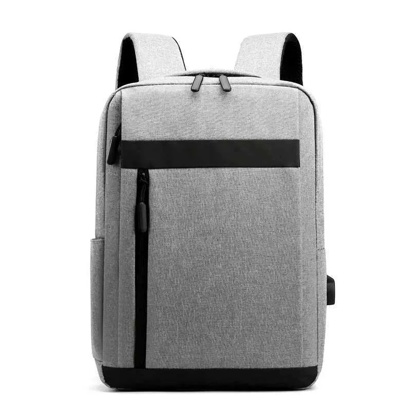 Rucsac pentru laptop de afaceri, capacitate mare, multifuncțional, cu încărcare USB, impermeabil, cu film, geantă de umăr casual pentru laptop_voghion.com
