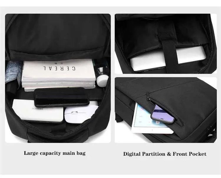 Bag Travel Multifunction USB Charging For 13 to 15.6 Inch Backpack Mochila Laptop Case Notebook BackpackC241107_voghion.com