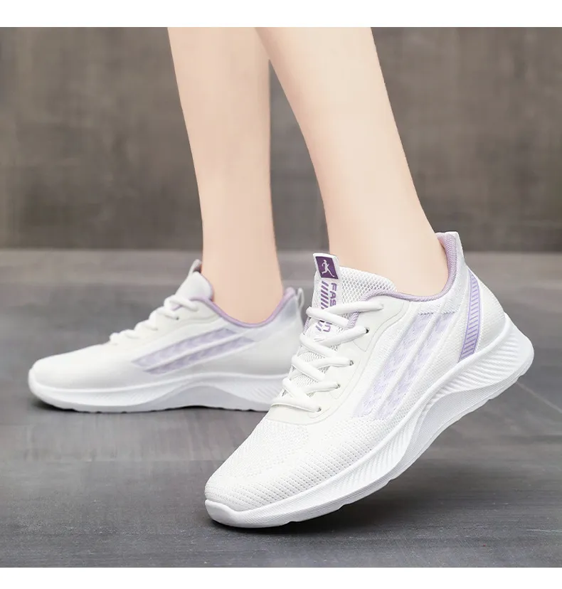 Summer New Breathable Casual Sports Single Big Yards Korean Version Of The Height-enhancing Mesh Shoes Female_voghion.com
