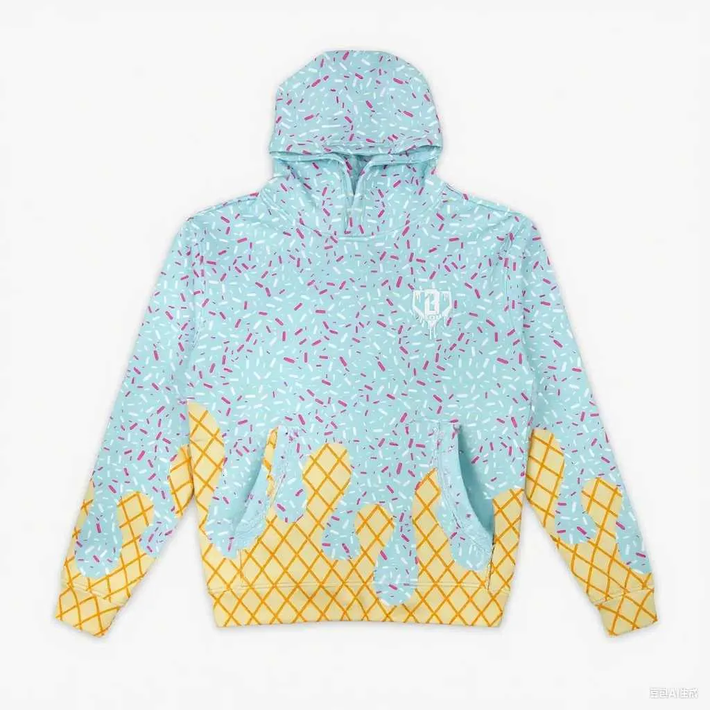 Felpe con cappuccio neutre da donna, comode e sportive all'aperto, con stampa 3D, stile di vita da baseball da uomo, autunno e inverno 2025, serie Ice 101_voghion.com