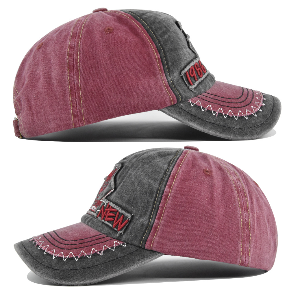 Tiger Head 3d Embroidered Baseball Cap Casual Sunshade Hat_voghion.com