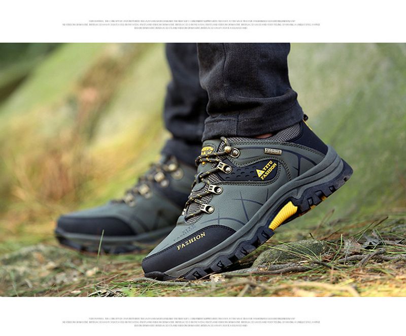 Neue Herbst-Winter-Extra-Große 46 47 Outdoor Off-Road Bergsteigen Sport und Casual Lederschuhe für Männer_voghion.com