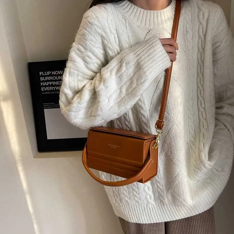 Designer Leder Umhängetasche Für Damen Elegante Schultertasche_voghion.com