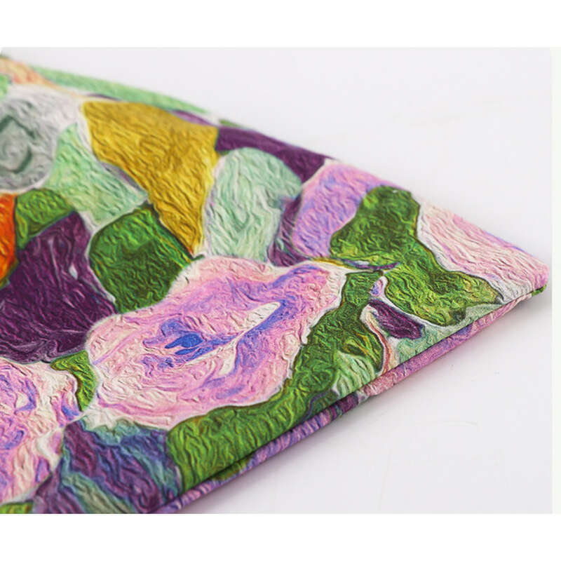 Spring And Summer Painting Art Girls Bundle Shoulder Large Capacity Canvas Simple Small Flower_voghion.com