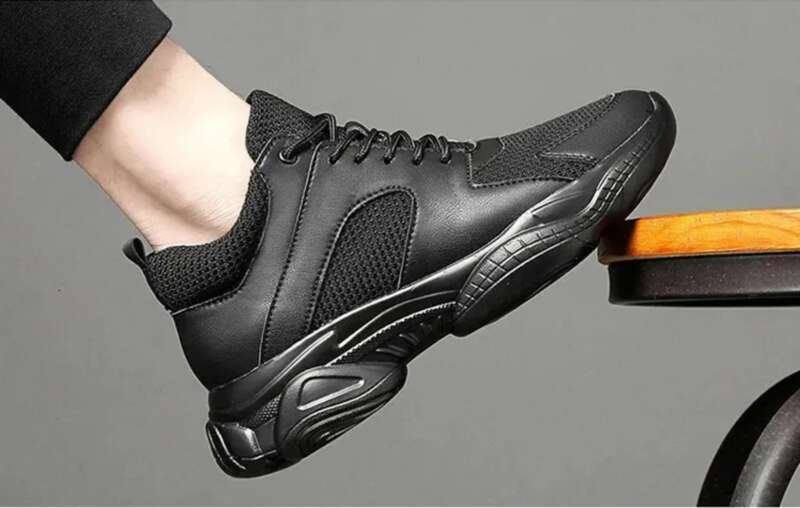Summer New Style Fashion Sneakers Man Elevator Height Increase Insole 8cm White Black Taller Shoes Men Breathable_desvips.com