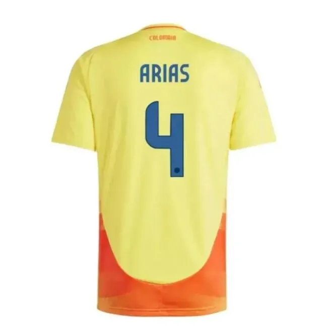 24/25 ColOMbiA JAMES Maglie da calcio per bambini Kit 2025 CoLUmBIa Maglia da calcio per squadra nazionale Home Away Set Camisetas 2024_voghion.com