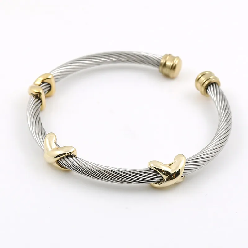 Designer-Charm-Armbänder David Yurma MSX Klassische Charms Edelstahl Davidjersey Armband Seestern Party Schmuck_voghion.com