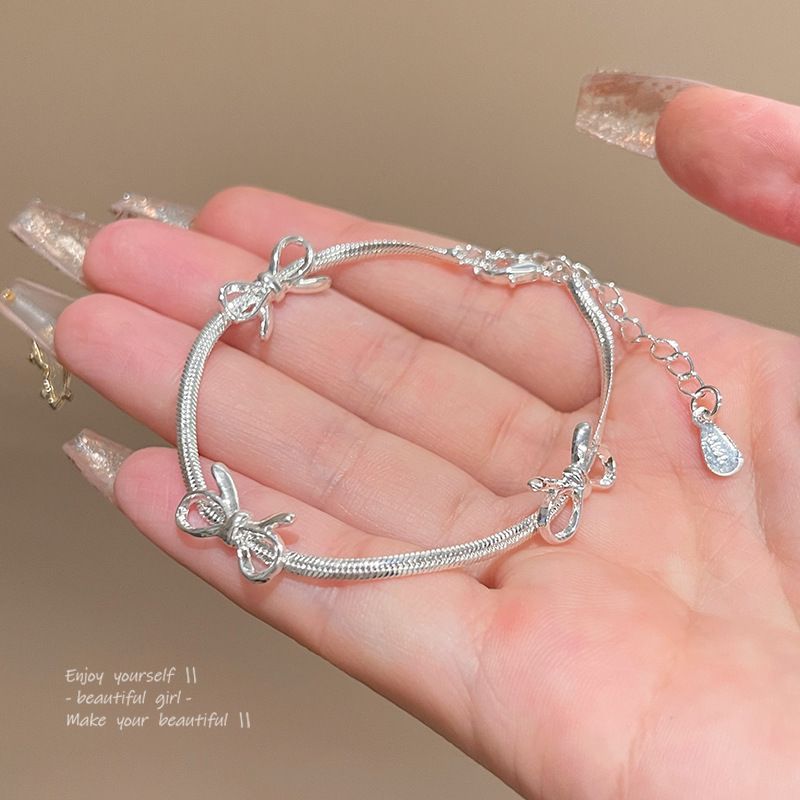 Schlaangeknach Kette Bracelet Fraen Liicht Nisch Einfach High End Sënn Dee selwechte Stil vun Internet Promi Bijouen_voghion.com