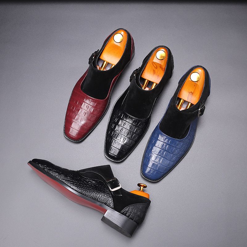 Rochie casual de afaceri pentru bărbați, oxford, pantofi formali cu șireturi pentru birou, petreceri și ținute zilnice_voghion.com