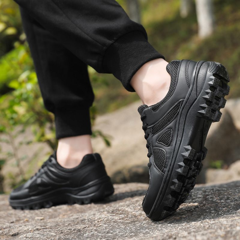 Bequeme Wanderschuhe, modische bequeme Outdoor-Sportschuhe, lässige und einfache atmungsaktive Paar-Reiseschuhe_voghion.com