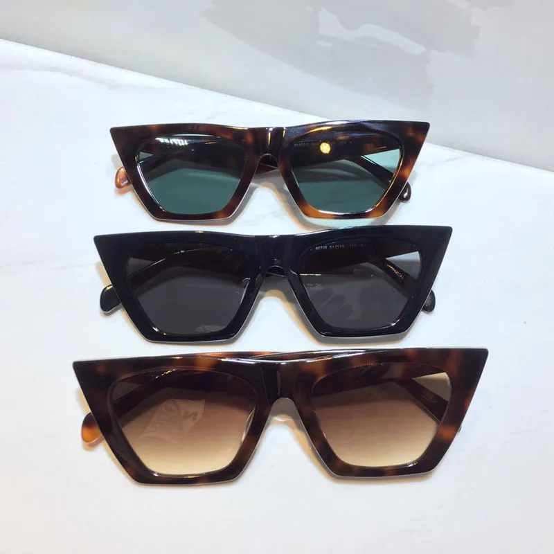 Sunglasses For women Summer cat eyes style Anti-Ultraviolet Retro Shield lens Plate Square full frame fashion Eyeglasses_voghion.com