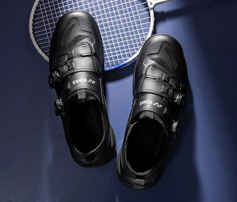 Badmintonschoenen heren nieuwe dames professionele antislip slijtvaste ademende roterende knoppen_voghion.com