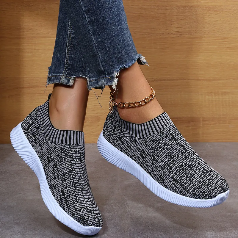 Socks Sneakers Fashion Breathable Casual Sneaker Summer Vulcanized Shoes Women Trainers Tenis Feminino Flats_voghion.com