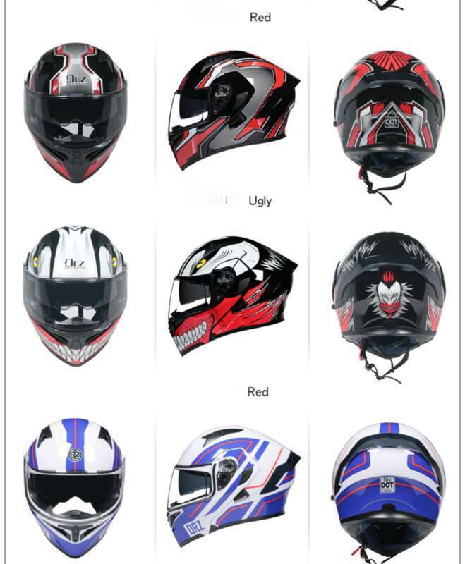 Orz Motorrad-Integralhelm mit offenem Gesicht, Tail Wing Knight, Bluetooth-Motorrad, personalisierbar für den Winter für Männer und Frauen_voghion.com