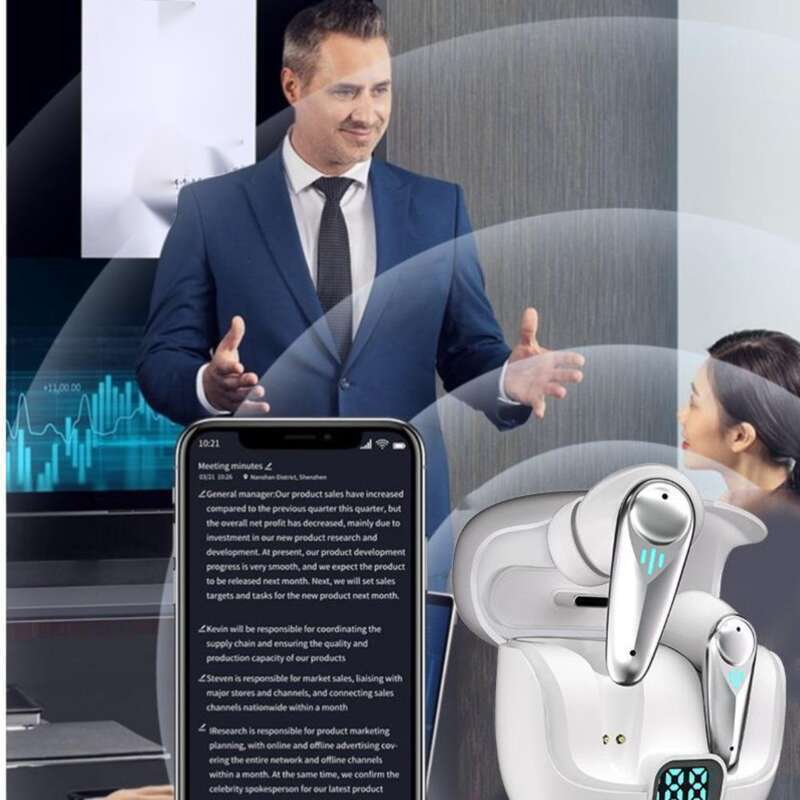 【Intervista in loco aperta e registrata】 Coolpad/Coolpad Nuove cuffie Bluetooth intelligenti Interpretazione simultanea_voghion.com