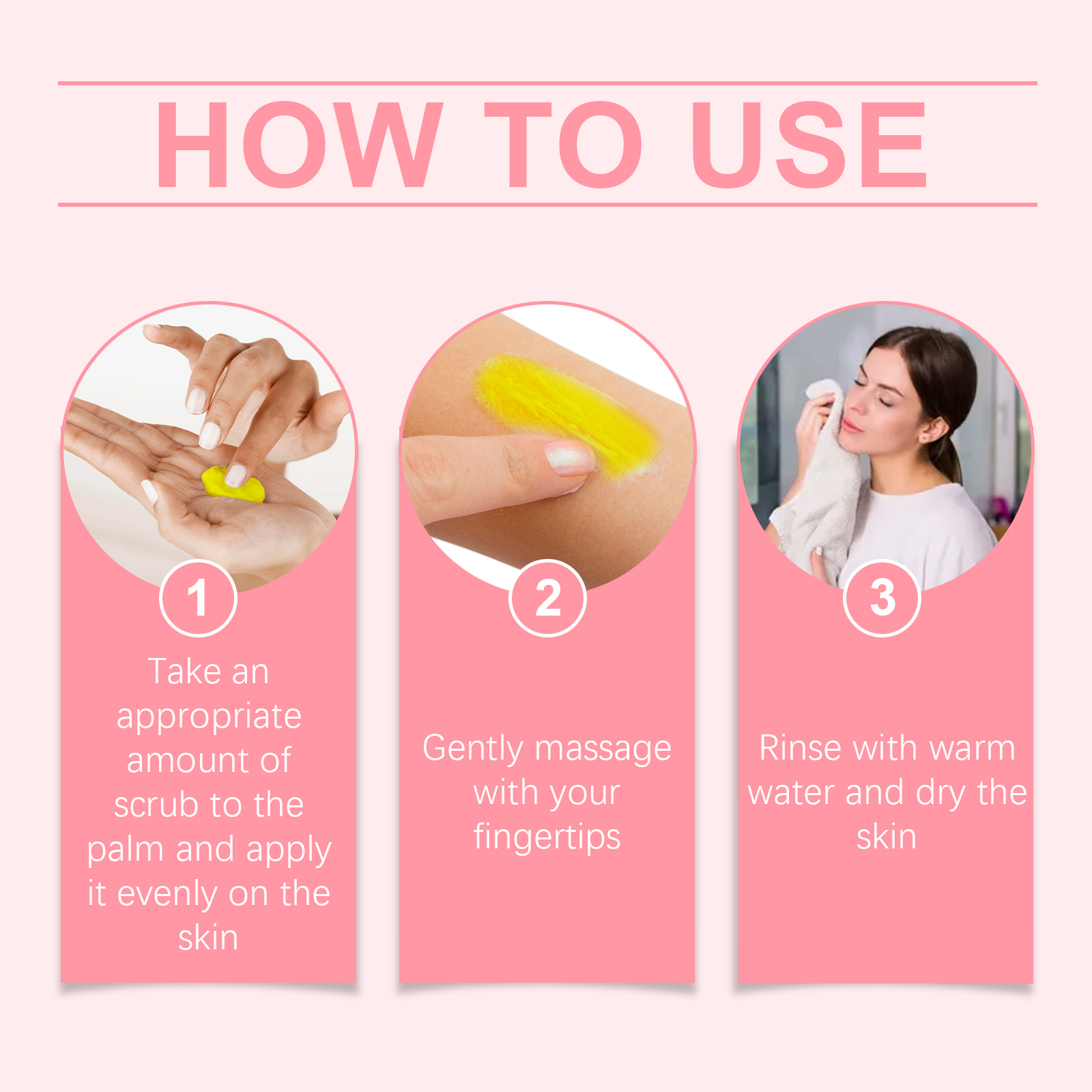 Wiyun Turmeric Scrub For Deep Body Cleansing Gentle Exfoliating Moisturizing Moisturizing Skin Cleansing Care_voghion.com