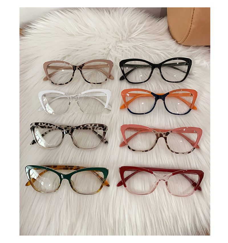 Ochelari de soare unisex la modă, cu lentile plate, anti-albastru, cu schimbare de culoare și ramă subțire, tip ochi de pisică_voghion.com