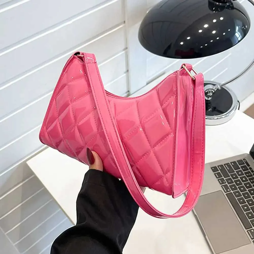 Damen Unterarmtasche PU Leder Casual Retro Handtaschen Totes Schultertaschen Shopper Ba241022_voghion.com
