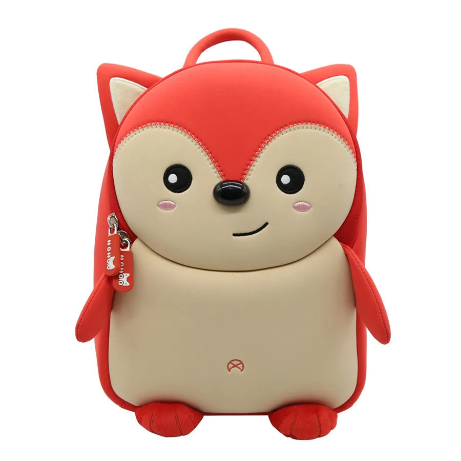 NOHOO Toddler Children School Bag Boys Kids Waterproof Backpack Kindergarten Girls 3D Cartoon Shape Mochila for 2-7_voghion.com