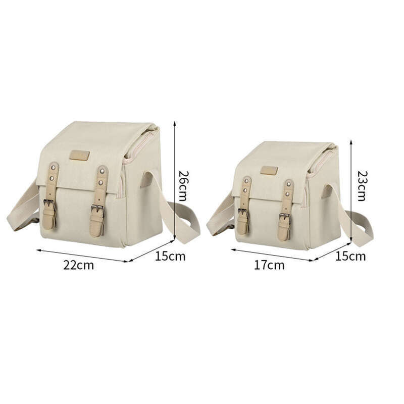 Geantă de umăr Crossbody din pânză DSLR pentru aparat foto digital, geantă de fotografie_voghion.com