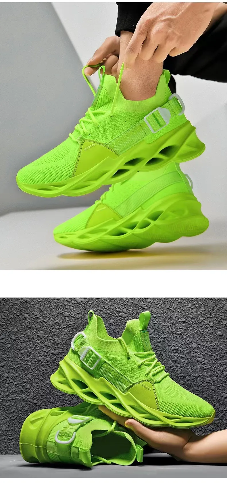 Neue männer Flying Woven Turnschuhe Freizeitsport Heißer Verkauf Mode Koreanische Version Atmungsaktive Sport-Schuhe Schwarz Kostenloser Versand_voghion.com