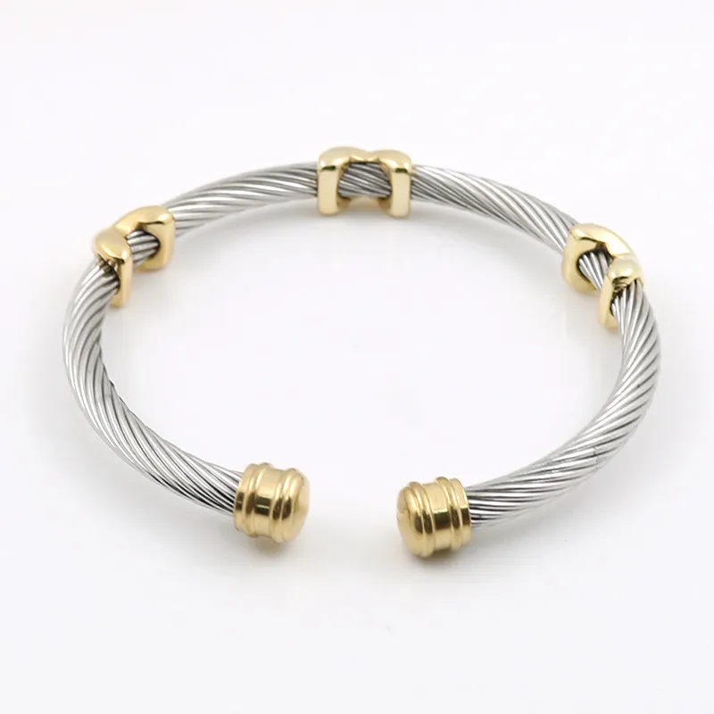 Designer-Charm-Armbänder David Yurma MSX Klassische Charms Edelstahl Davidjersey Armband Seestern Party Schmuck_voghion.com