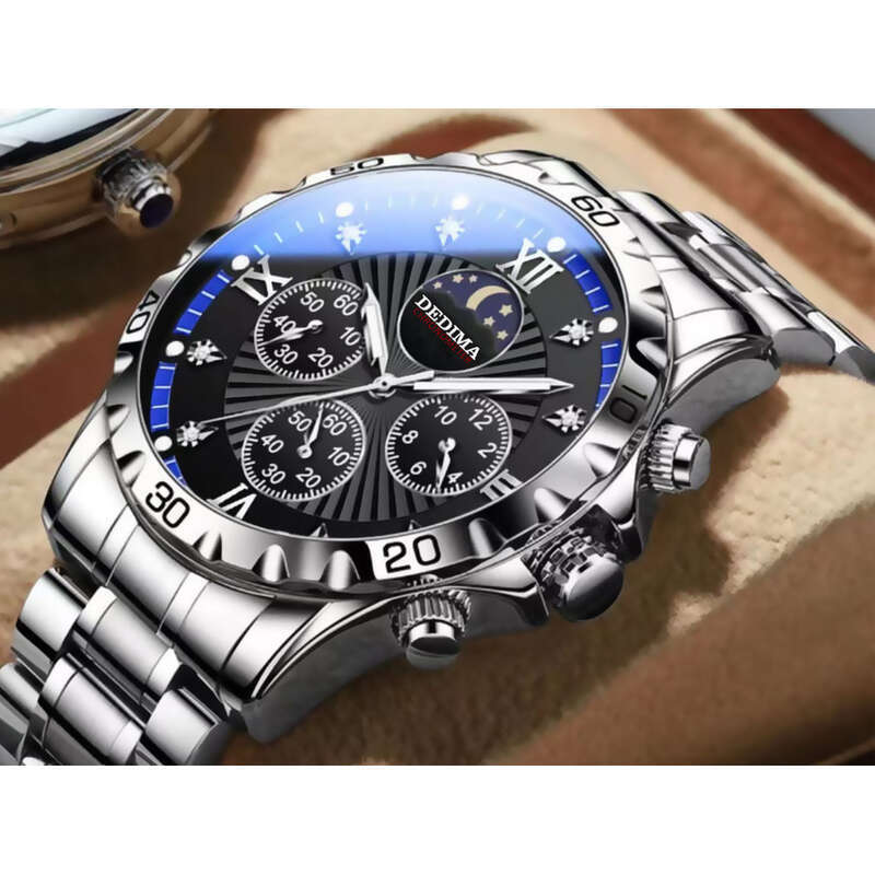 Montre pour homme à la mode, entièrement automatique, multifonctionnelle, étanche, avec veilleuse, style célébrité, quatre yeux, six aiguilles_voghion.com