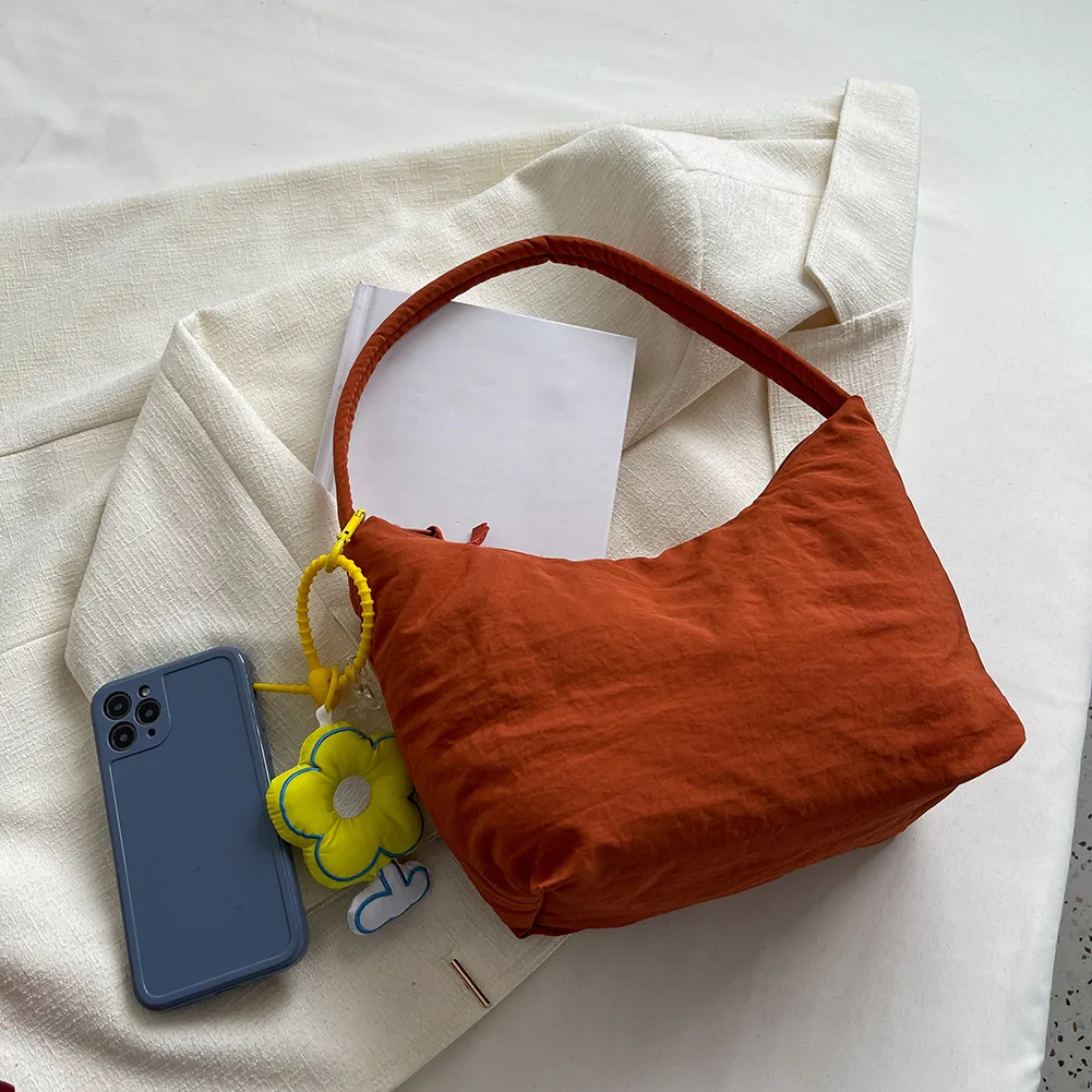 Women Simple Tote With Zipper Closure Female Commute Bag Lightweight For Daily Weekend Vacation_voghion.com