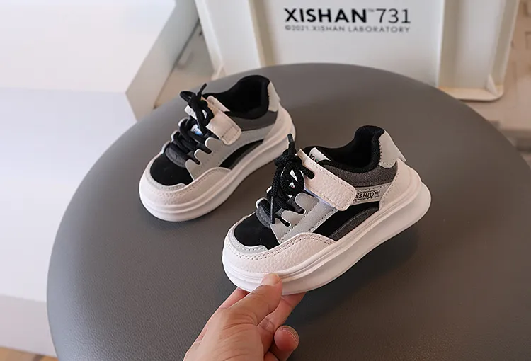 Kids Sneakers for Girl Boy 2024 Autumn New Fashion Style Comfortable Anti-slip Casual Toddler Happysteps Sports Shoes_desvips.com
