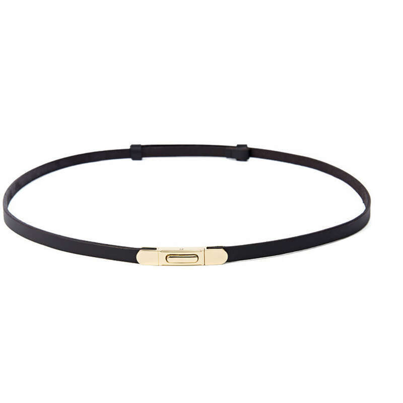 Cureaua subțire și netedă, personalizată, din piele de vacă, cu strat de cap, pentru femei_voghion.com