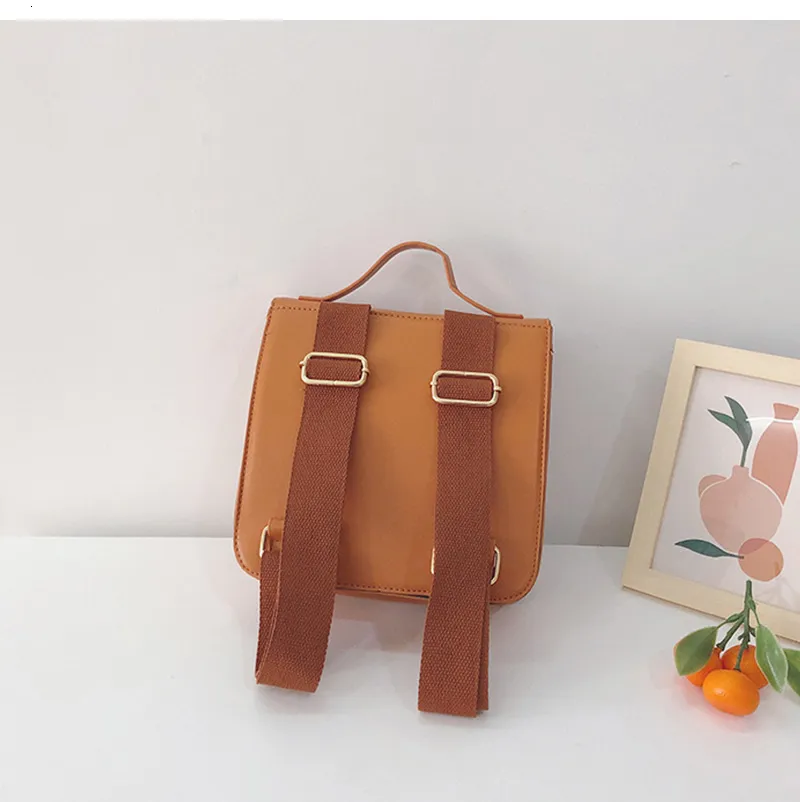 Zaini Borsa da scuola per bambini in pelle PU Borse per asilo multifunzione Ragazze Ragazzi Zaino nero Coreano per bambini_voghion.com