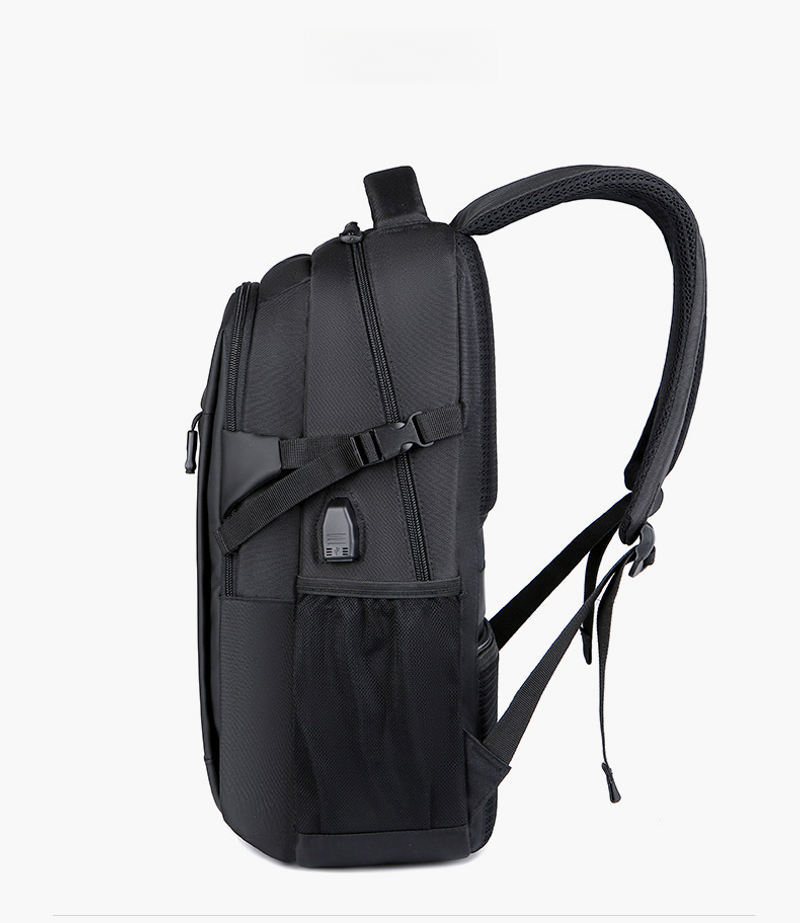 2024 neuer Herrenrucksack, schwarzer Männer, Laptoptasche für Studenten Geschäftsreisen, verschleißfest und wasserdicht,_voghion.com