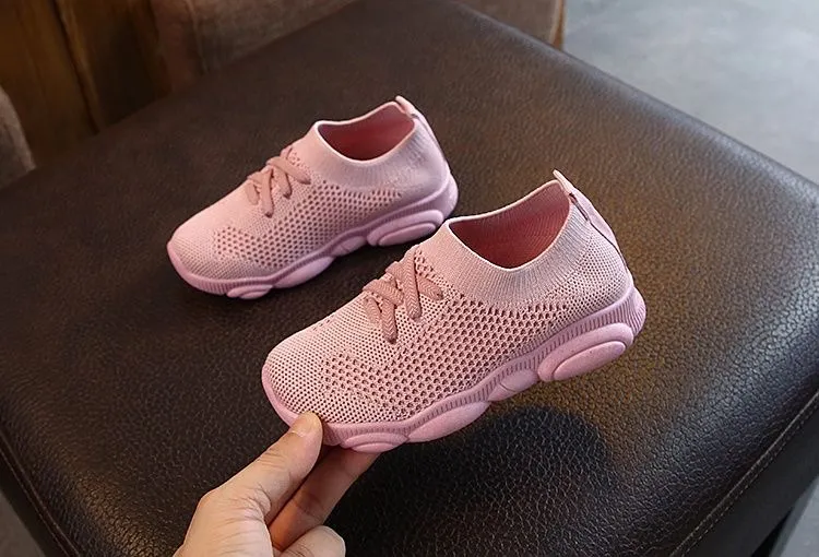 Kids Anti-slip Soft Rubber Bottom Baby Sneaker Casual Flat Sneakers Littlesprouts Children Kid Girls Boys Running Sports_voghion.com