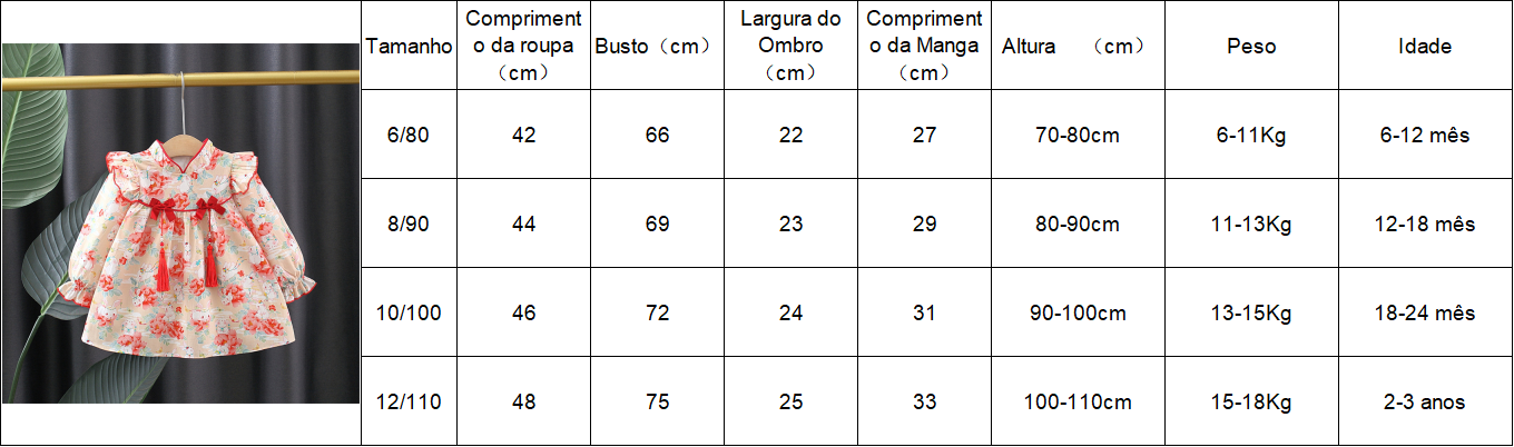 Autumn Newborn Girl Dress Rabbit Print Long Sleeved Dress Chinese Hanfu Style Baby Clothes_voghion.com