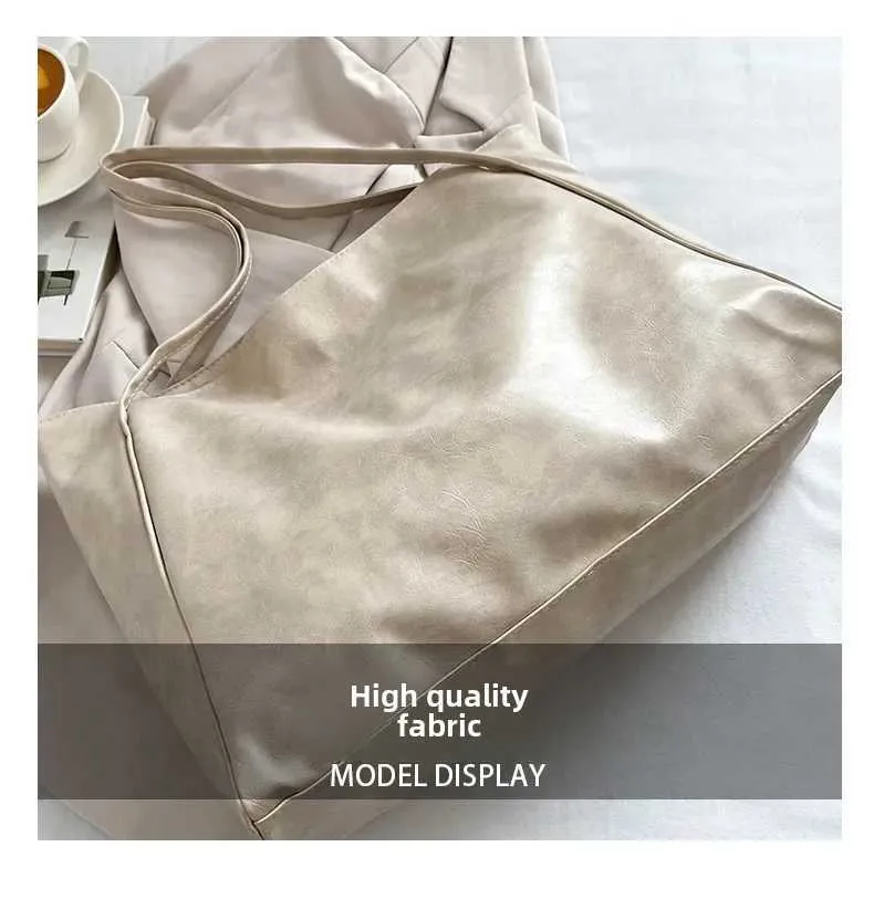 Mode Handtasche lässig Schulter 2023 Sommer Neue Tasche Frauen retro Trend Große Kapazität FemaleC241128_voghion.com